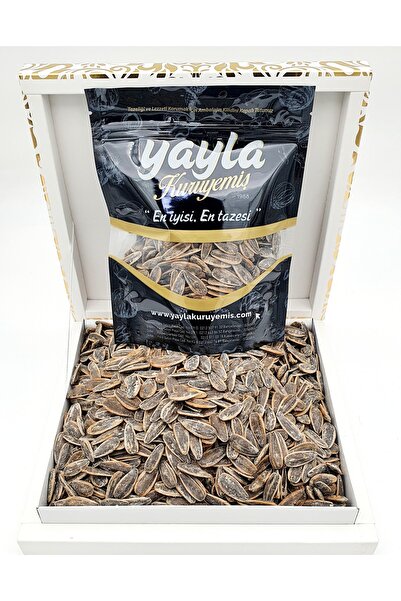 yayla kuruyemiş Siyah Kavrulmuş Tuzlu Ayçekirdeği 250g