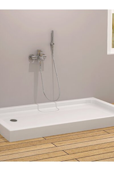 Sırduş 120x90x12 Dikdörtgen Monoblok Duş Teknesi