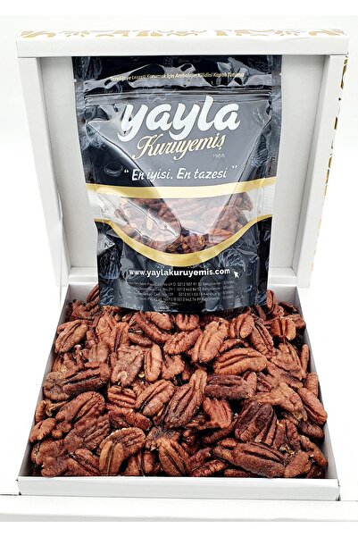 yayla kuruyemiş Pekan (pikan) Cevizi Kavrulmuş 1000gr Tuzlu