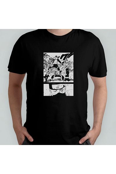 Pixxa Μοντέλο μπλουζάκι Naruto 100% Cotton Crew Neck - 8