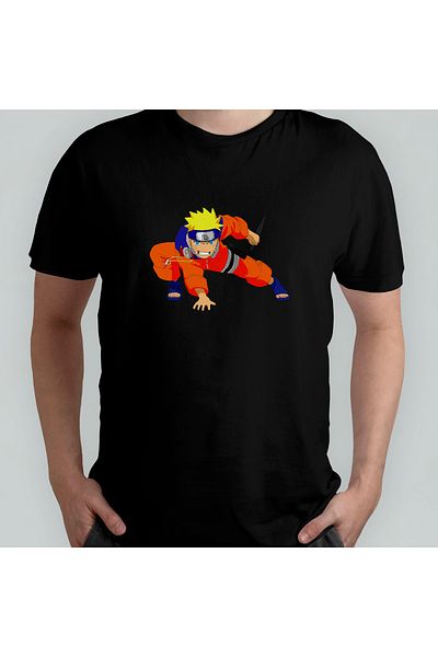 Pixxa Μοντέλο μπλουζάκι Naruto 100% Cotton Crew Neck - 4