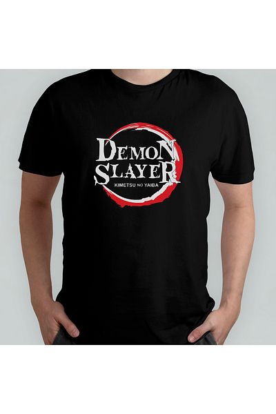 Pixxa Μοντέλο T-shirt Demon Slayer 100% Cotton Crew Neck - 1