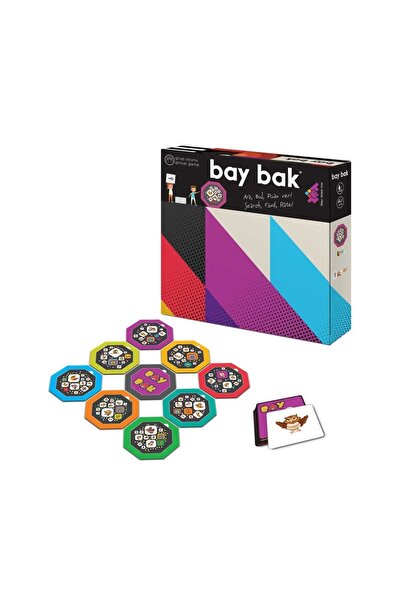 Generic Brand لعبة Zet Zeka Bay Bak للذكاء والعقل لعمر 4+ للاعبين من 8 أشخاص