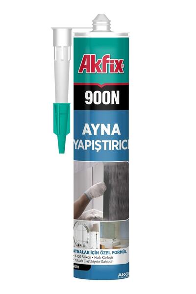 Akfix 900n Nötr Ayna Silikonu 280ml Şeffaf
