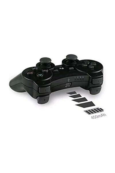 CRKTEKNOLOJİ Ps3 Kablosuz Kol Dualshock 3 Wireless Controller Joystick Siyah ...