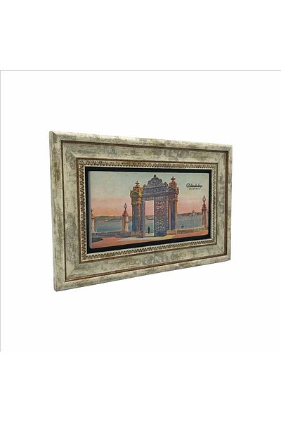 BAKSEPETE Dolmabahçe Printed Natural Stone Painting 20Cmx30Cm Drt-020