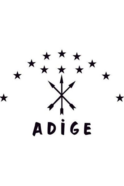 TSC ملصق لاصق Adige مقاس 17 سم قطعتين