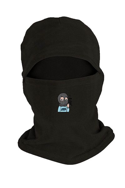 herotasarım Σετ μακριά γάντια - Mafia Fleece Balaclava Bll3304