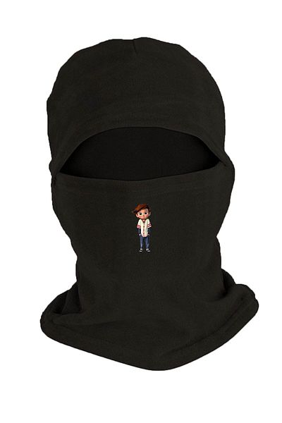 herotasarım Set de mască de zăpadă și mănuși lungi din lână - Boss Baby Bll2487