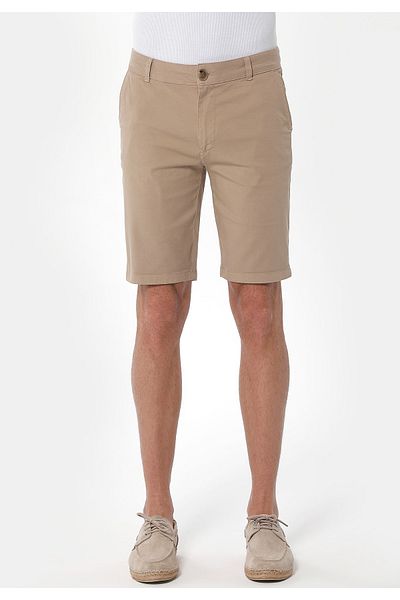 ORGANICATION Shorts - Beige - Mittlerer Bund