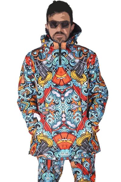 SNOWSEA Tasarım Ss7888 Snowboard, Kayak Ve Kar Montu