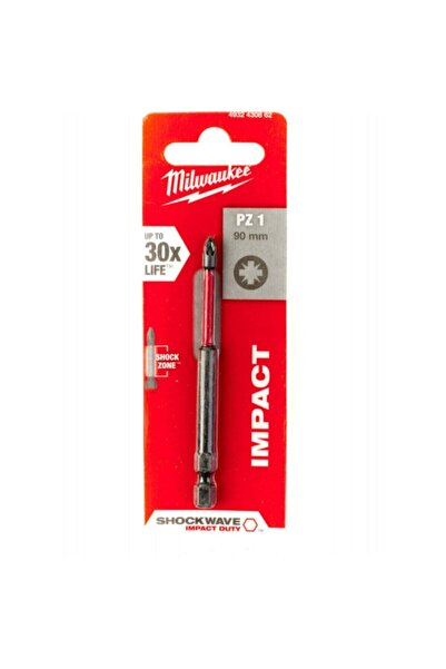 Milwaukee Bits Uç Pz1 90 Mm 1'li Paket Shockwave Impact