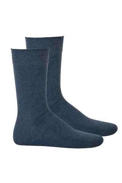 Hudson 2 Paar Herren-Socken – nur 2er-Pack, Strumpf, Komfortbund, Einfarbig