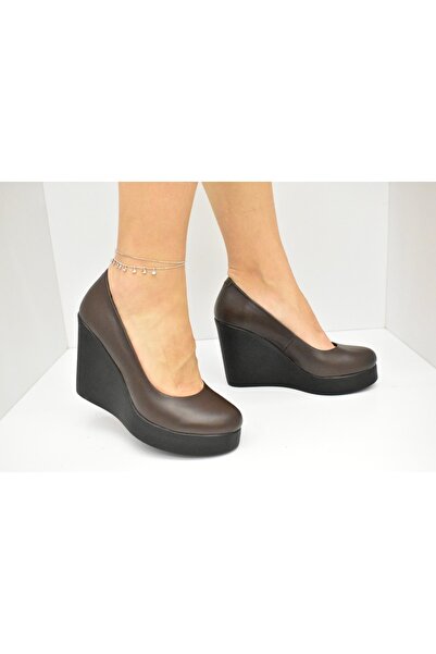 Kesim Shoes حذاء نسائي مغلق من الجلد الطبيعي من الداخل والخارج 34-40