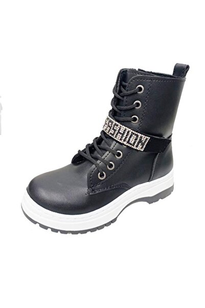 Fix Kids 9605 Δερμάτινες μοντέρνες μπότες για κορίτσια