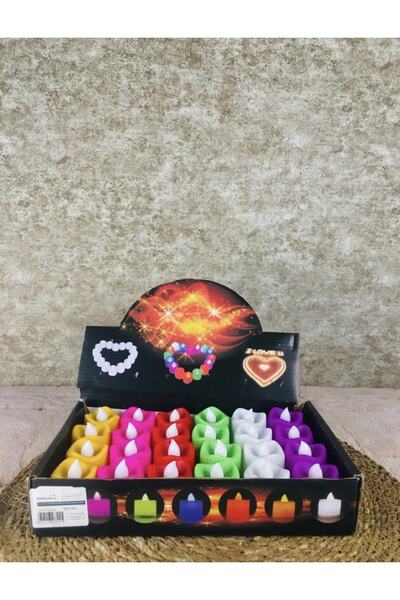 NESS AVM Mum Yapay Led Işıklı 6 Adet Pilli 4 Cm