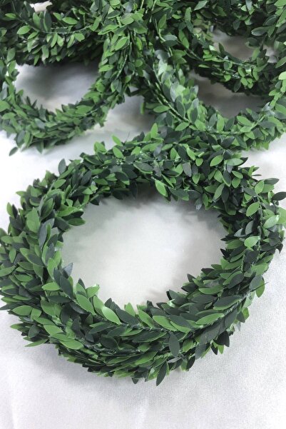 Hobigram 7 Meters Wire Leaf Ribbon Artificial Crown Ivy Flower Ornament – Christmas Ornament, Stylish Design, Women's Accessory