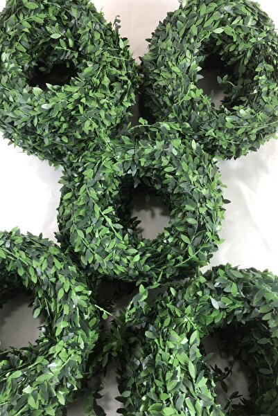 Hobigram 15 Meters Wire Leaf Ribbon Artificial Crown Ivy Flower Ornament – Christmas Ornament, Stylish Design, Women's Accessory