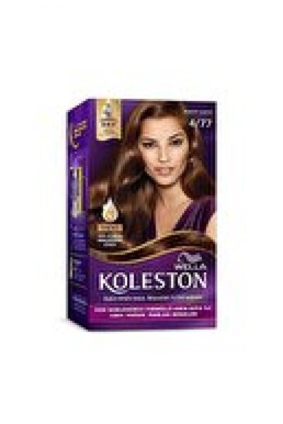 Palette Koleston Saç Boya Set 4/77 Kadife Kahve
