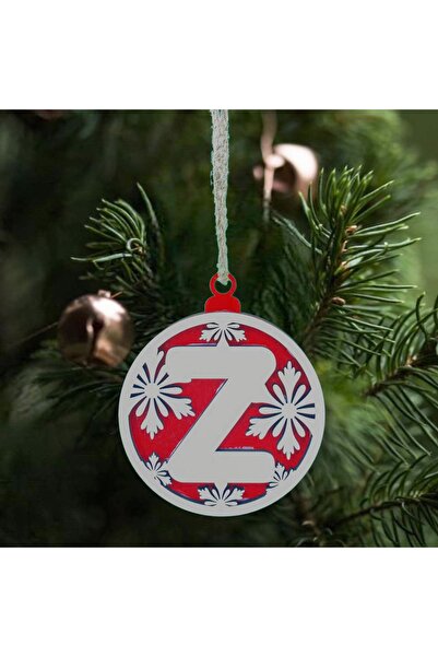 HippoDeco Ornament pentru bradul de Crăciun cu litera Z