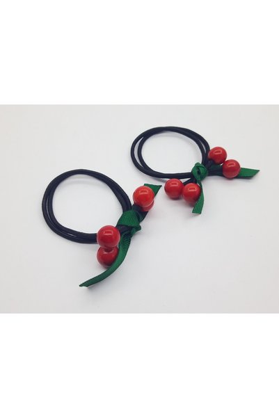 Trendyıldızı 2 bucăți agrafe de păr Cherry Moda Cherry pentru fete și 1 inel pentru copii ca cadou
