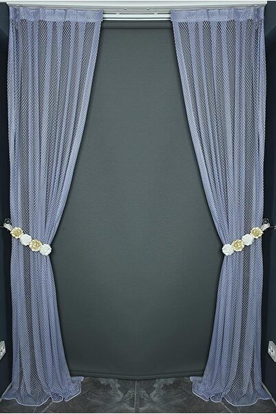 AKÇA TEKSTİL Model Baklava Mic Culoare Liliac dintr-o singură bucată cu pliur...