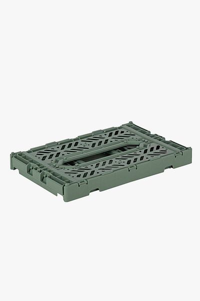 Aykasa 261710   صندوق صغير باللون الأخضر اللوزي قابل للطي