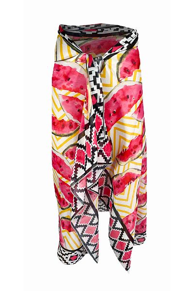 Bolder Amara Geometric Watermelon Pattern Pareo