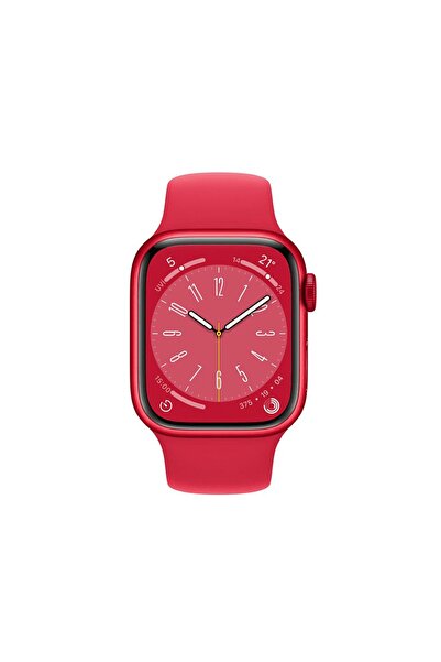 Apple Watch Series 8 Gps + Cellular 41mm Red Alüminyum Kasa