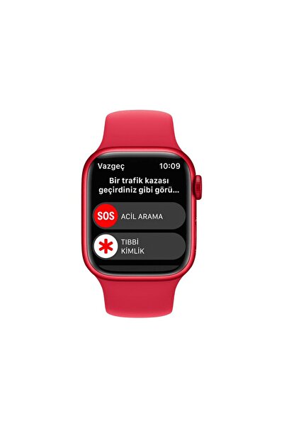 Apple Watch Series 8 Gps + Cellular 41mm Red Alüminyum Kasa