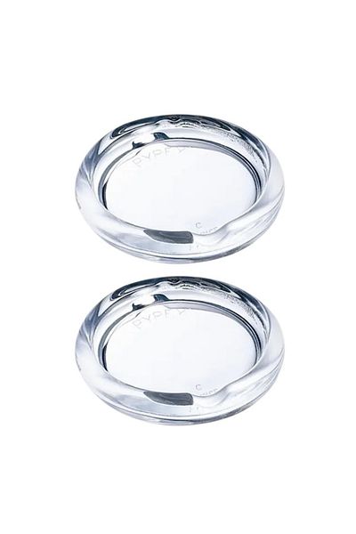 Leggno 450b000/9040 Pyrex Milk Stone 2 Pieces