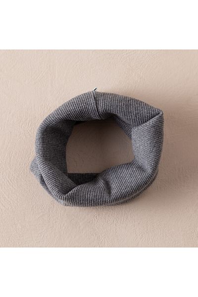 Zuppers Baby Cotton Neck Collar Corded - Smoked Melange - 0-1 Years Old