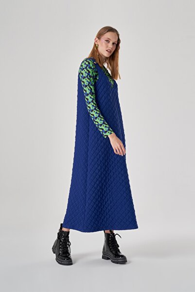 Mizalle Kapitone Saks Jile Elbise