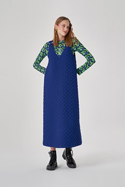 Mizalle Kapitone Saks Jile Elbise