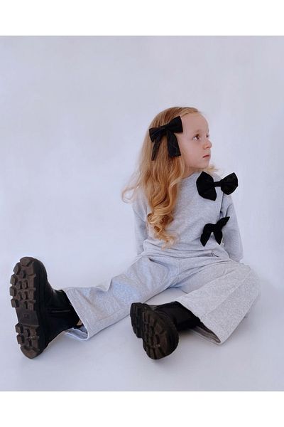 le petit sole Alice Ribbon Top and Bottom Girl's Set