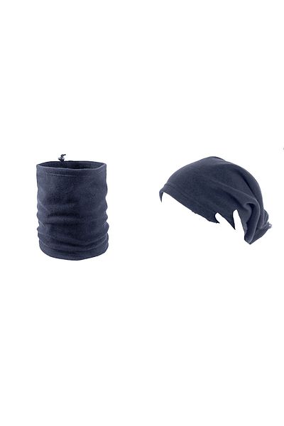 Mrey Smoked String Beret Winter Thermal Fleece String Hat Drawstring Neck Collar Outdoor Women's Beret Men's Beret