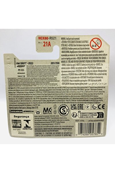 HOT WHEELS Dodge Challenger Drift Car 1:64 Ölçek Kırmızı