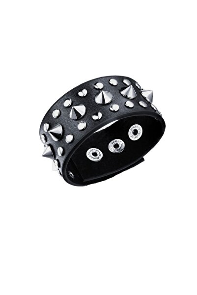 targay سوار مرصع بنمط كاوبوي قوطي بانك ميتاليكا