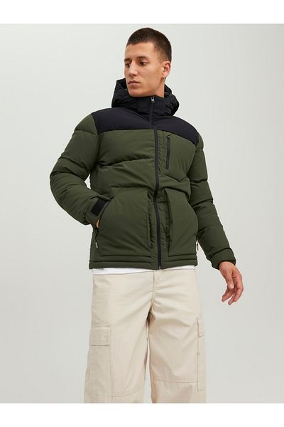 Jack & Jones Palton pentru bărbați cu glugă Jack&jones 12214648
