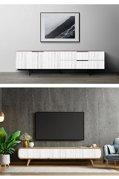 Dekoros 67.5 Cm X 5 M White Wood Patterned Waterproof Cabinet Adhesive Foil Sticker For Kitchen Wall