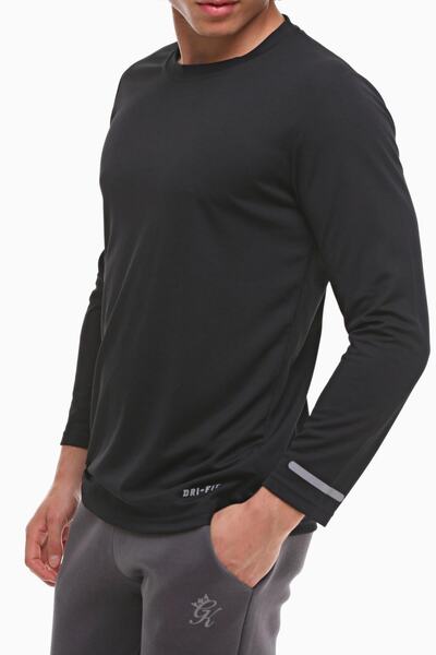 GHASSY CO. Ανδρικό μακρυμάνικο μπλουζάκι γυμναστικής που απομακρύνει την υγρασία