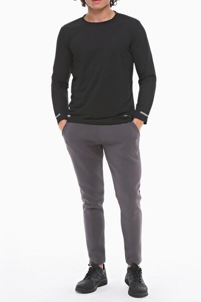 GHASSY CO. Ανδρικό μακρυμάνικο μπλουζάκι γυμναστικής που απομακρύνει την υγρασία