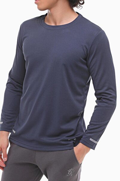 GHASSY CO. Men's Moisture Wicking Performance Long Sleeve Workout Tshirt