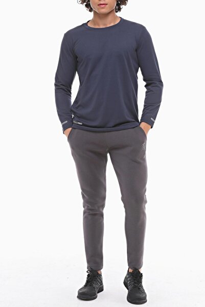 GHASSY CO. Men's Moisture Wicking Performance Long Sleeve Workout Tshirt