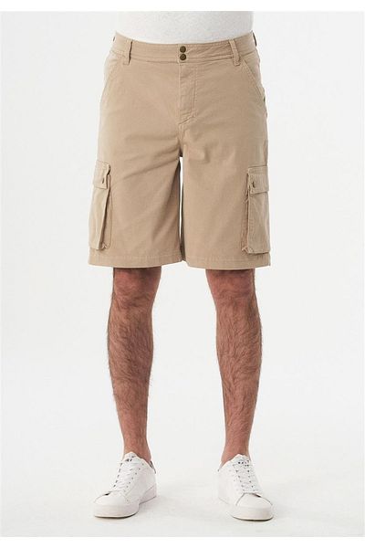 ORGANICATION Shorts - Beige - Mittlerer Bund