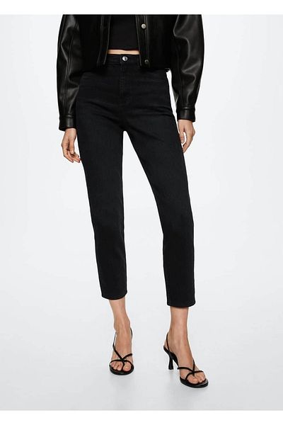 MANGO Woman Mom Comfort High Waist Jeans