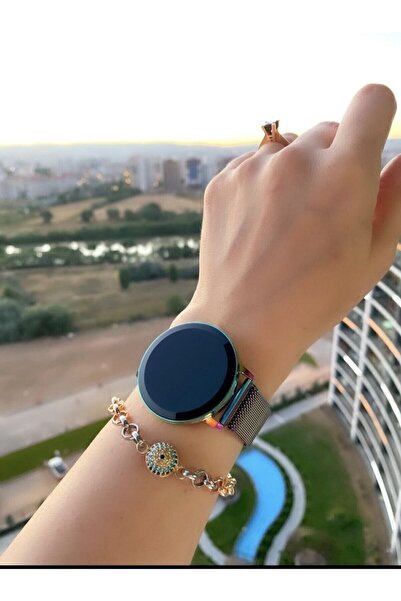 ÇENÇEN Unisex Çelik Dijital Led Dokunmatik Kol Saati