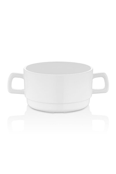 GastroPlast Bebekler Ve Çocuklar Için Çift Kulplu Polikarbon Çorba Mama Cornf...