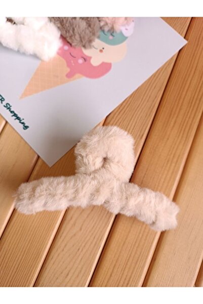 EyER Shoping مشبك ربط فروي من القطيفة