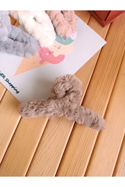 EyER Shoping Cataramă cu pene de pluș